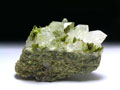 緑簾石・水晶（スペイン産）